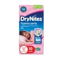 Подгузники-трусики для девочек Huggies Dry Nites 4-7лет 17-30кг 10шт
